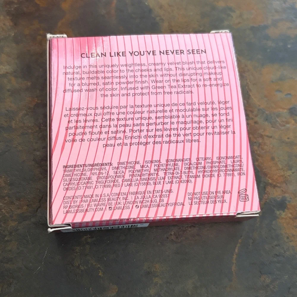 Lawless Pinch My Cheeks Soft Blur Cream Blush -Dutchess